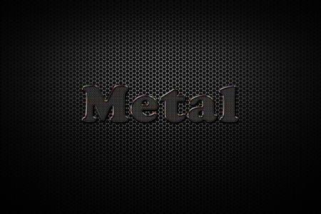 Black Metal Text Effect