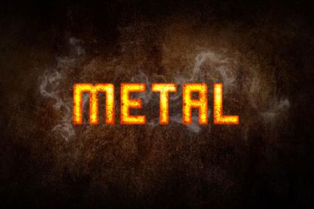 Hot Metal Text Effect