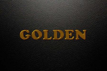 Hexa Golden Text Effect