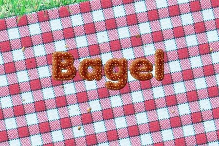 Bagel Text Effect