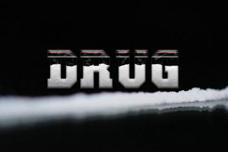 Plastic Bag Drug Text Effect