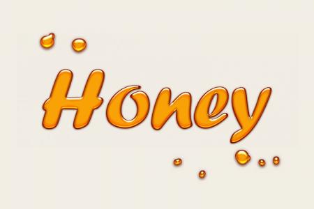 Honey Text Effect