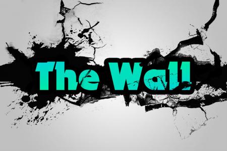 Break Wall Text Effect