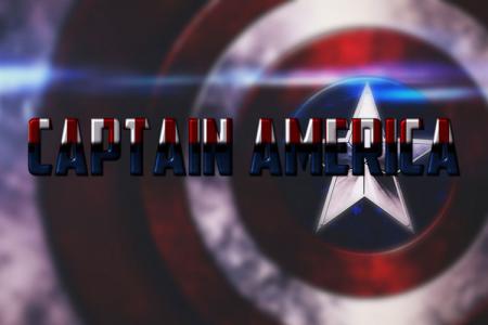 Captain America Text Effect