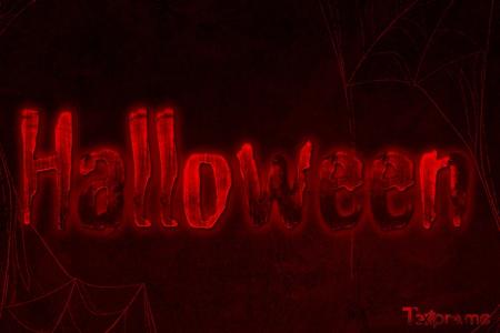 Create scary halloween text effects online